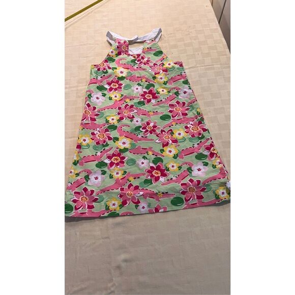 GYMBOREE GIRLS FLORAL ALLIGATOR FLORAL DRESS SIZE 10 - Picture 8 of 8